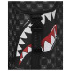Sprayground Τσάντα πλάτης Sharks In Paris WTF Bubbly Black Check Monte Carlo Backpack